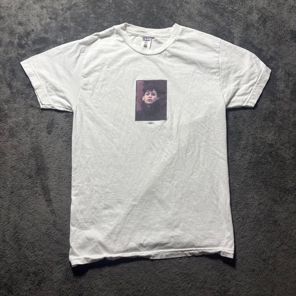 Young Kamala Harris T-Shirt Womens S White 1980s Union Made Graphic